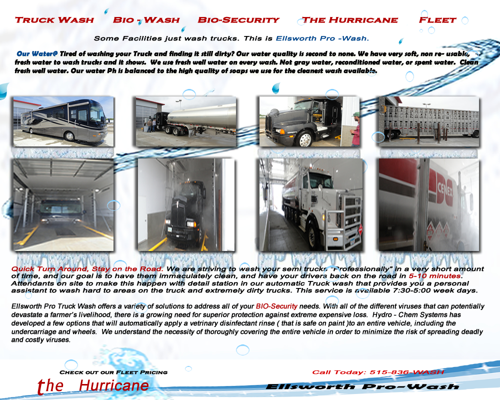 The Hurricane Truck and Bio Wash